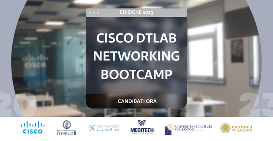 Cisco Academy - DTLab Networking Bootcamp 2023: proroghe per le candidature